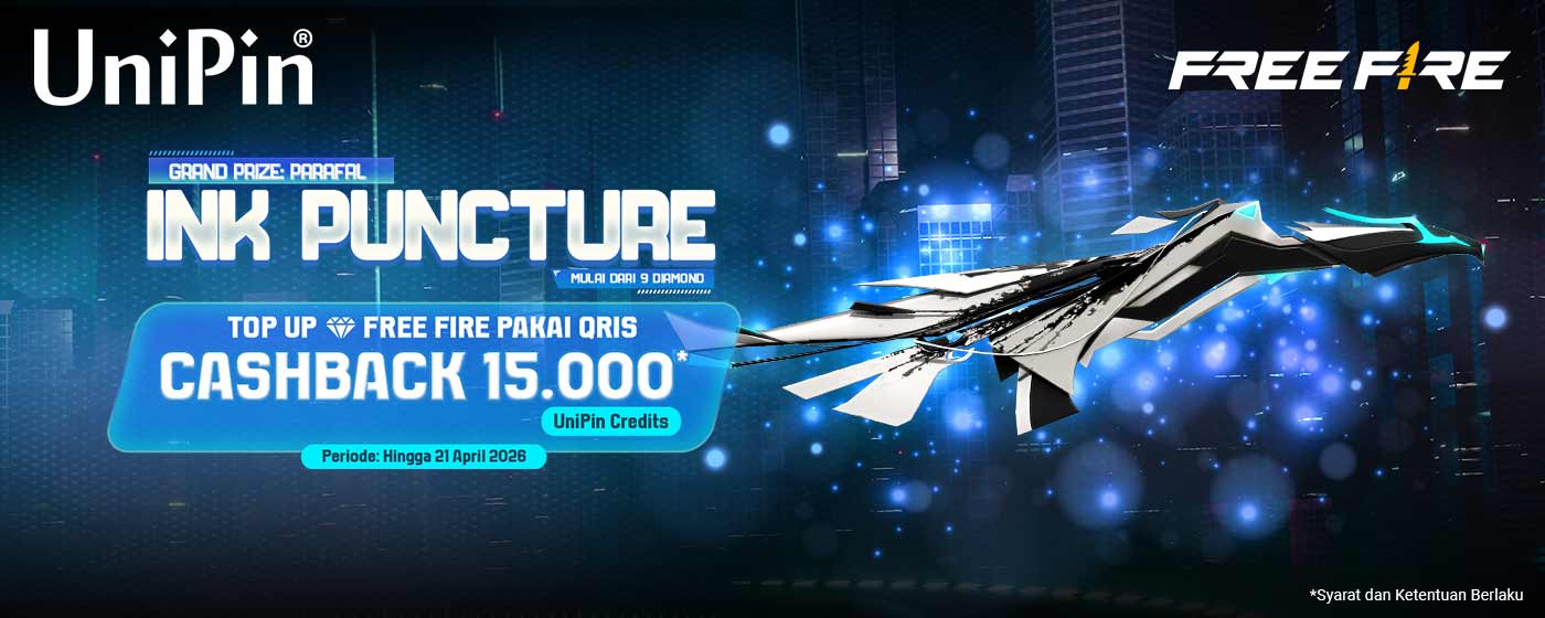 Dapatkan Semua Skin Spesial dari Rampage Hyperbook! Top Up Sekarang dan Nikmati Cashback 15.000* UniPin Credits!